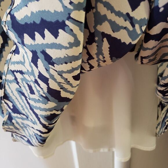 Eliza J New York Silk Sleeveless V-Neck Lined Midi Party Dress - Picture 8 of 9